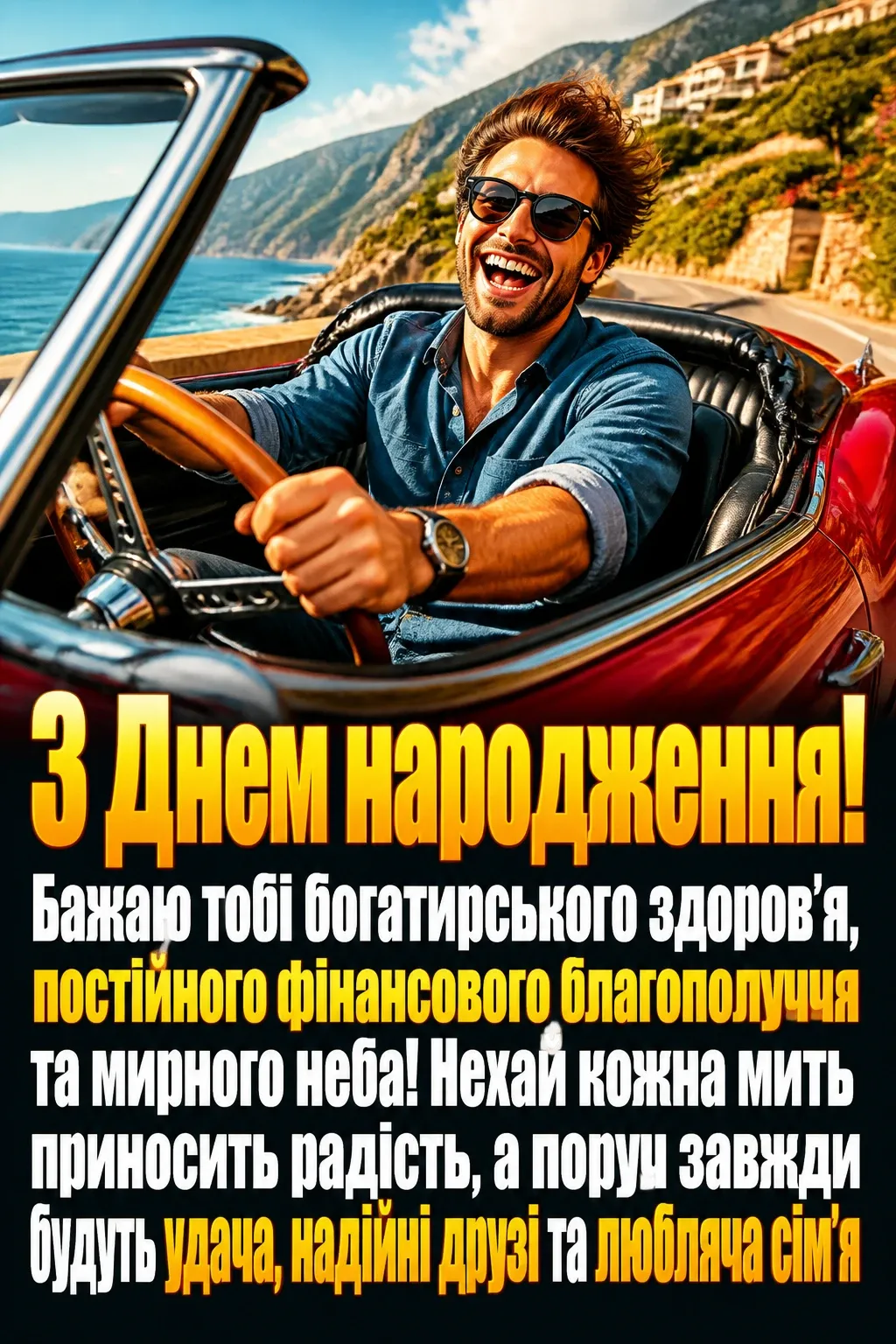 листівки з днем народження чоловіку