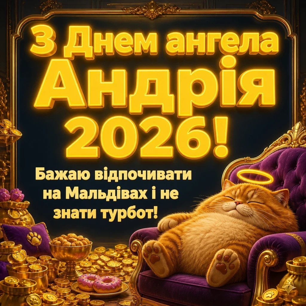з днем ангела андрія 2026