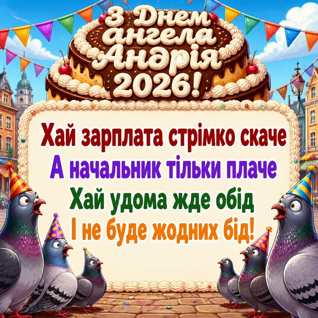 з днем ангела андрія 2026