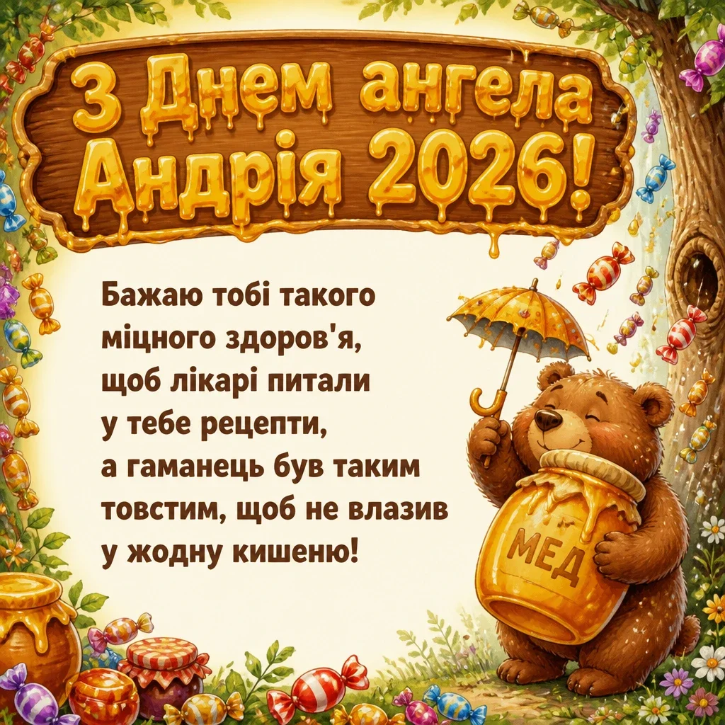 з днем ангела андрія 2026