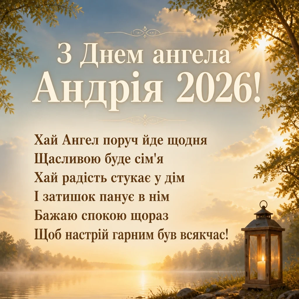 з днем ангела андрія 2026