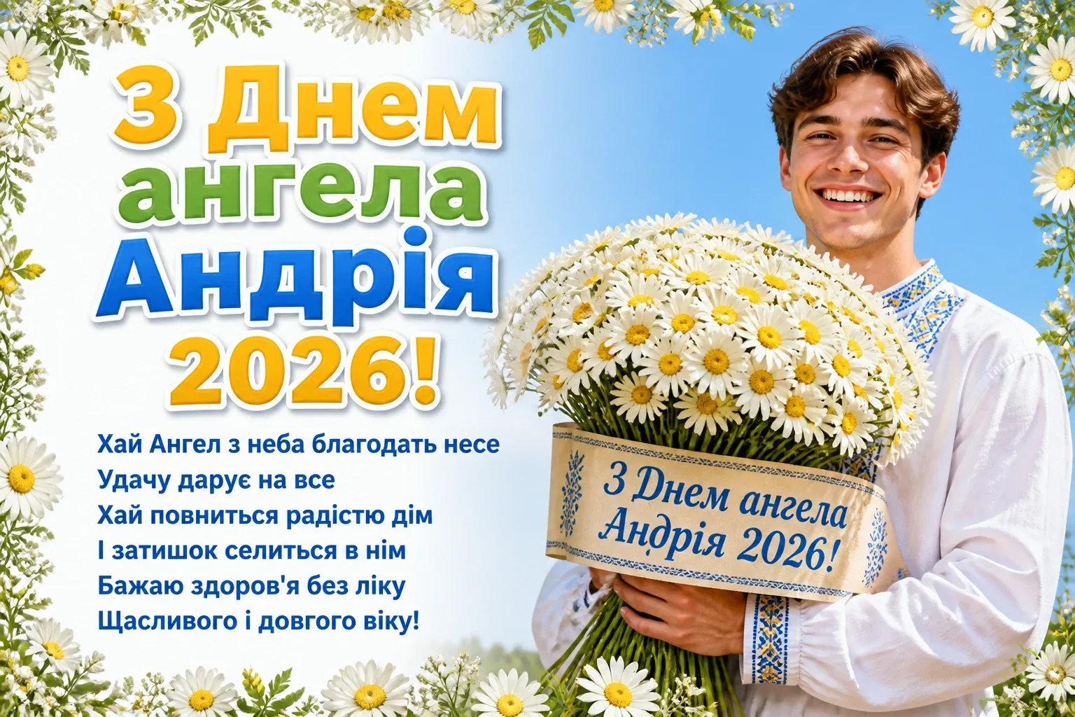 з днем ангела андрія 2026