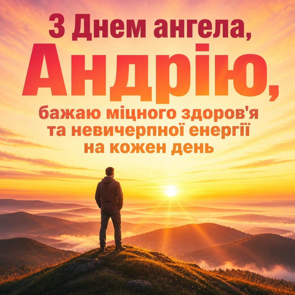 з днем ангела андрія