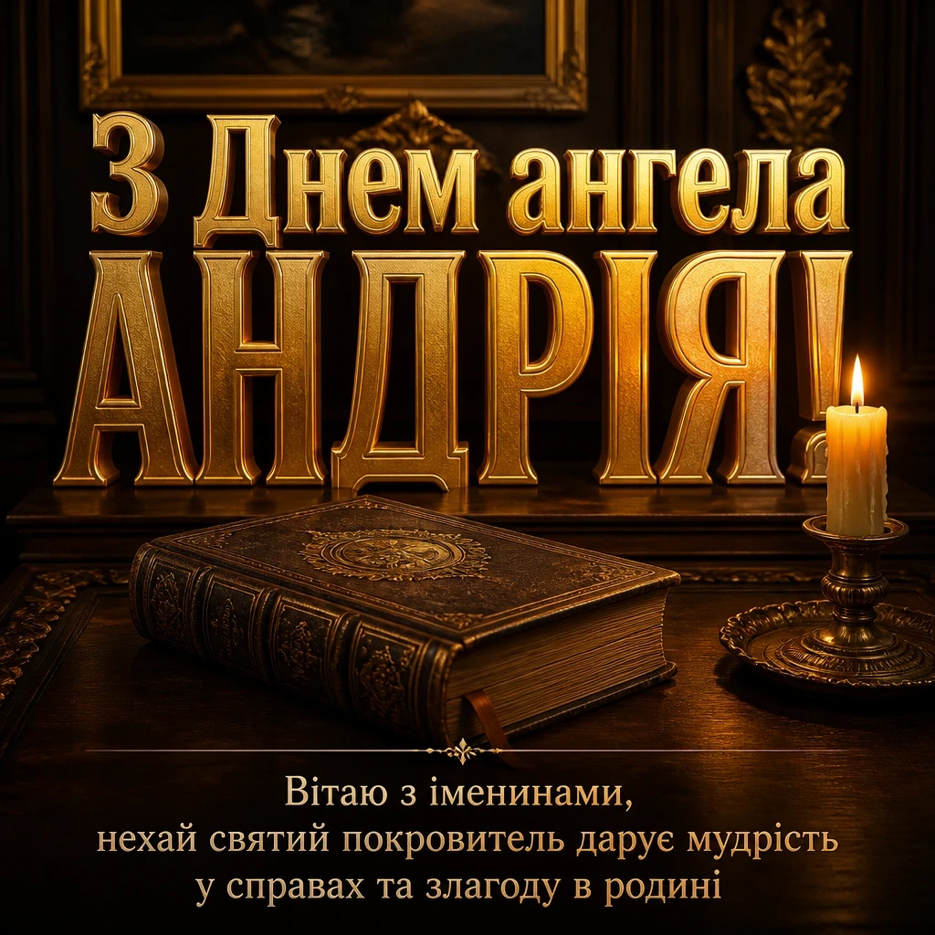 з днем ангела андрія
