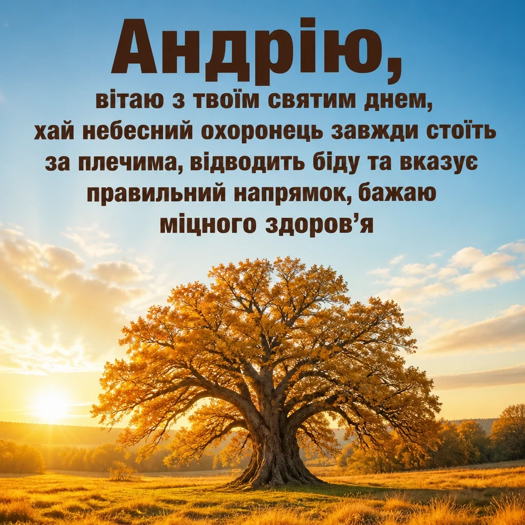 з днем ангела андрія
