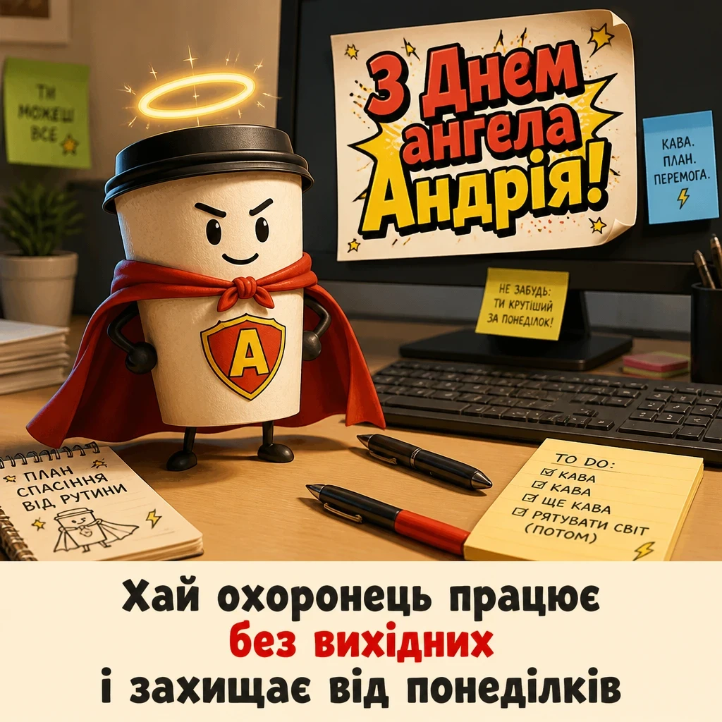 з днем ангела андрія