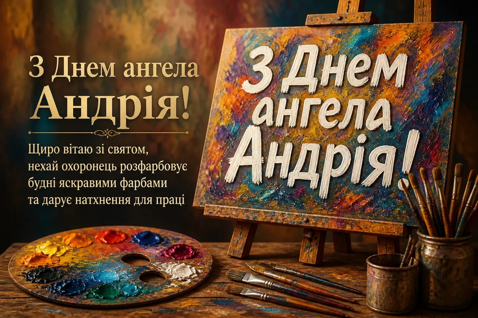 з днем ангела андрія