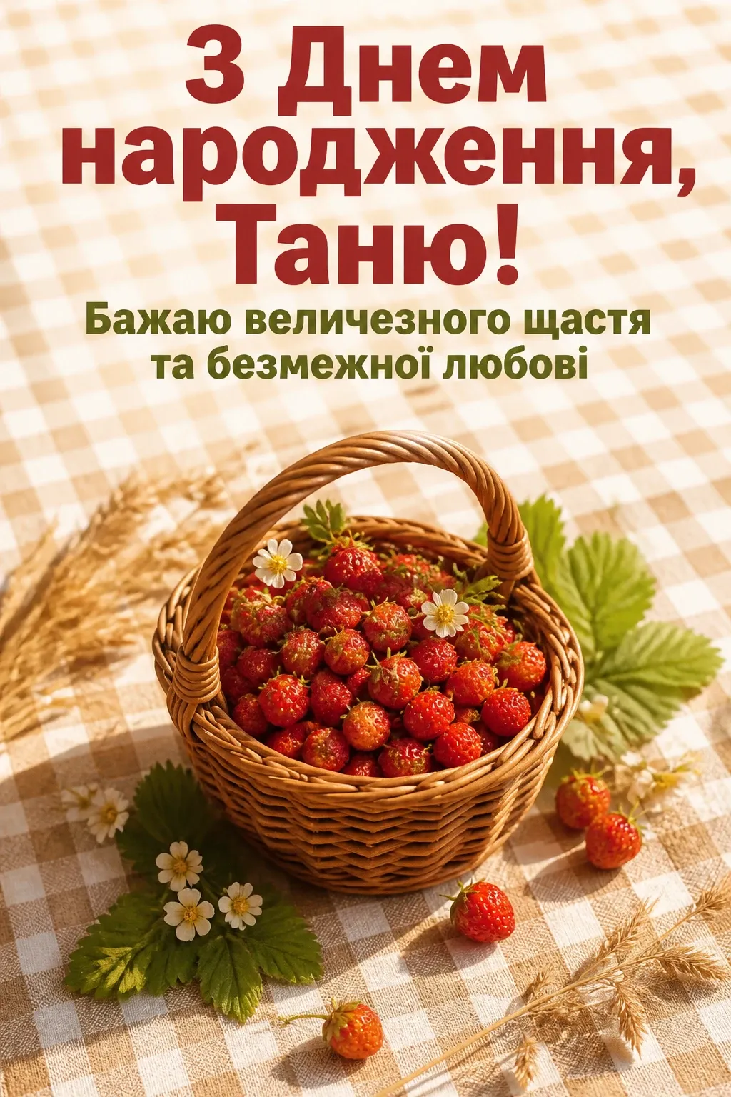 з днем народження таня