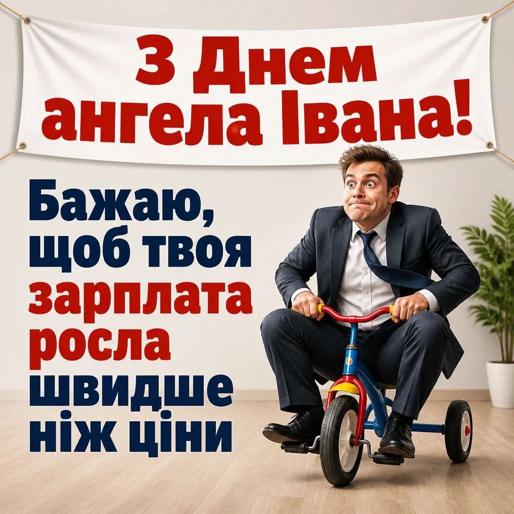 привітання з днем ангела івана