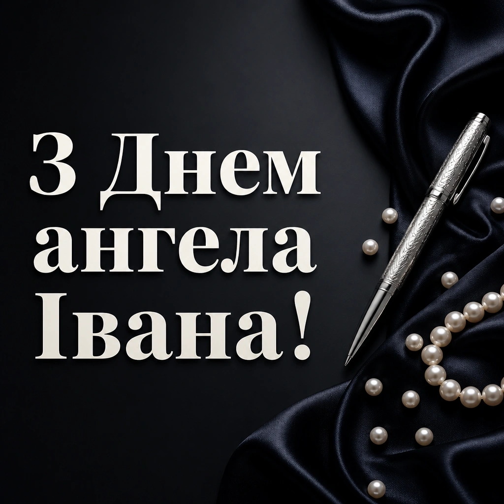 привітання з днем ангела івана