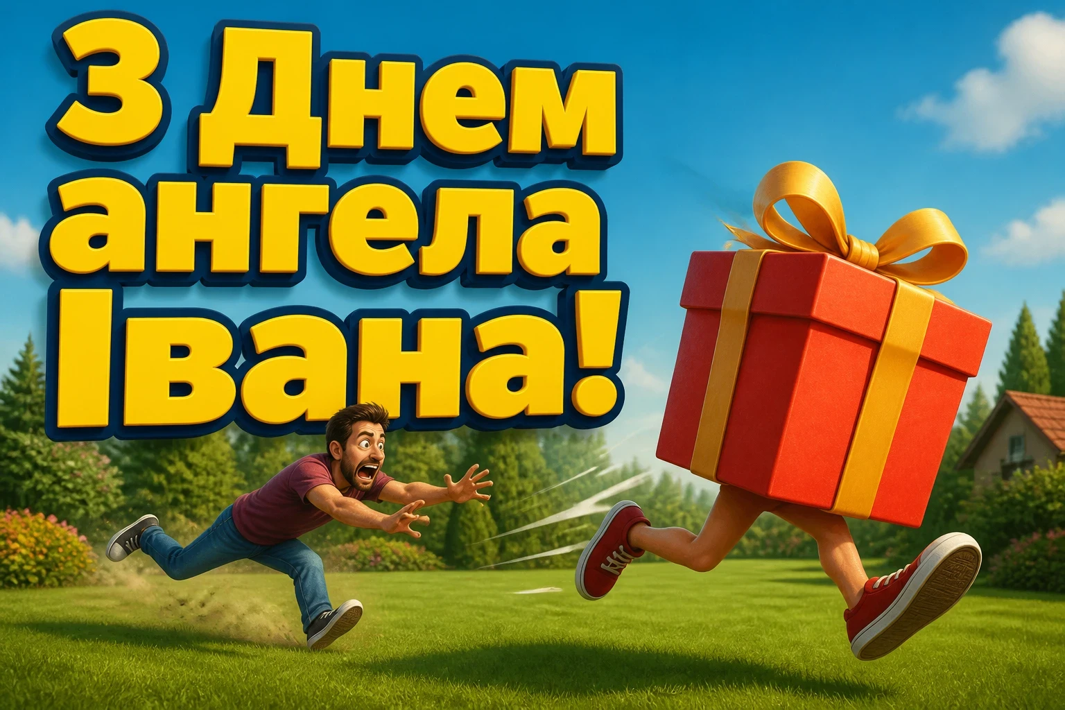 привітання з днем ангела івана
