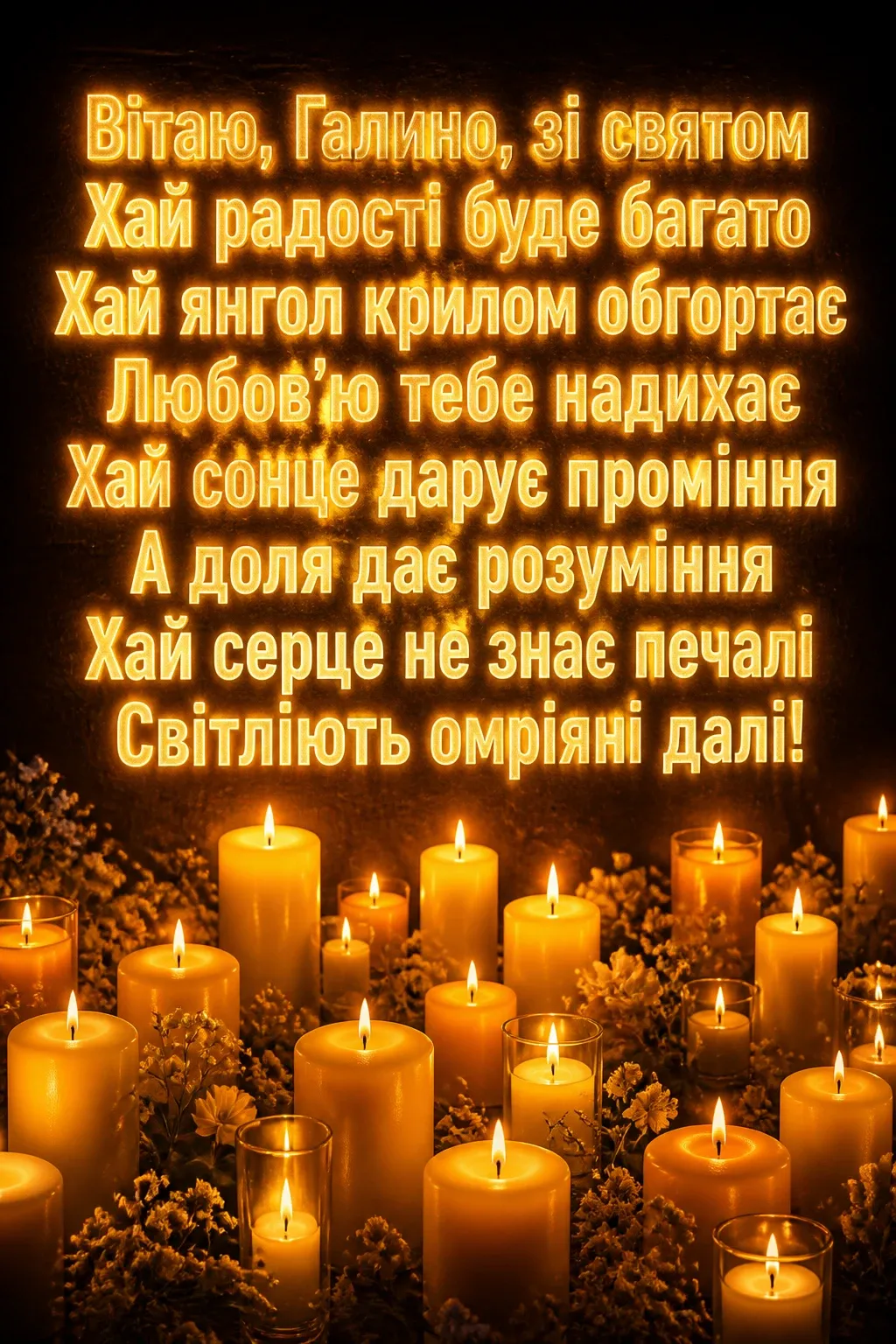 день ангела галини