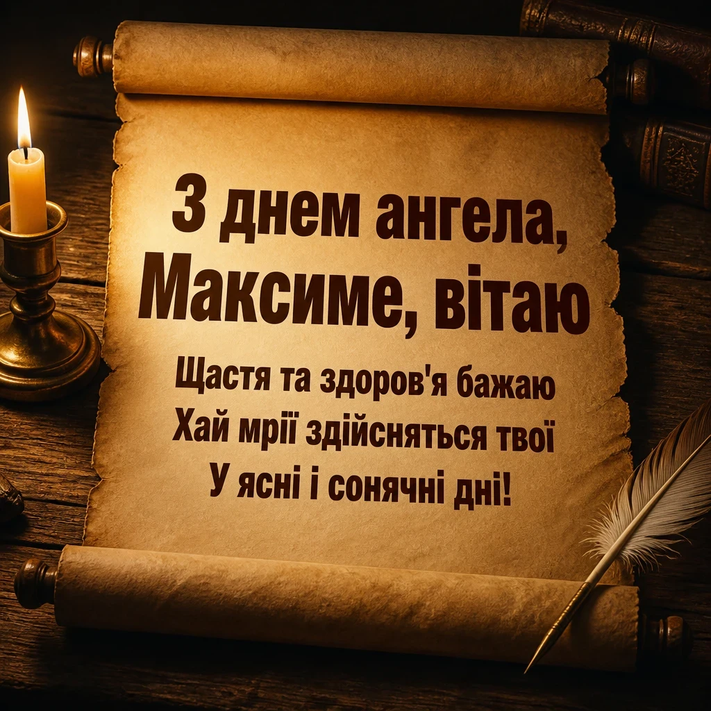 день ангела максима