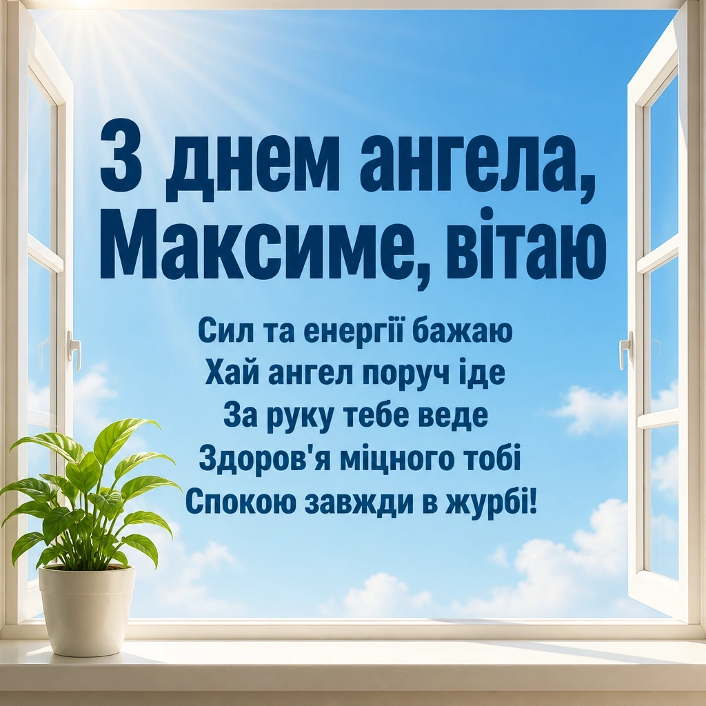 день ангела максима
