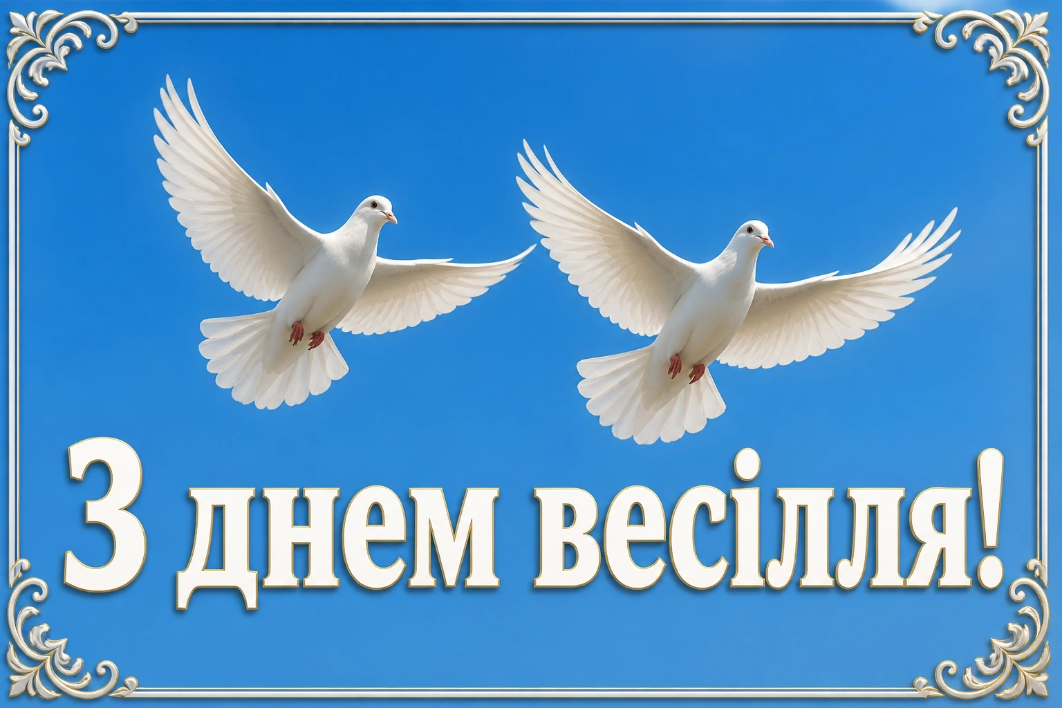 привітання з одруженням