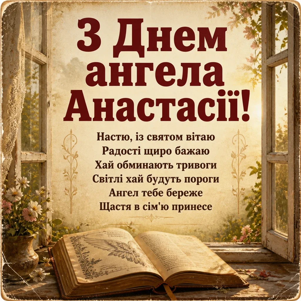 день ангела анастасії день ангела анастасії