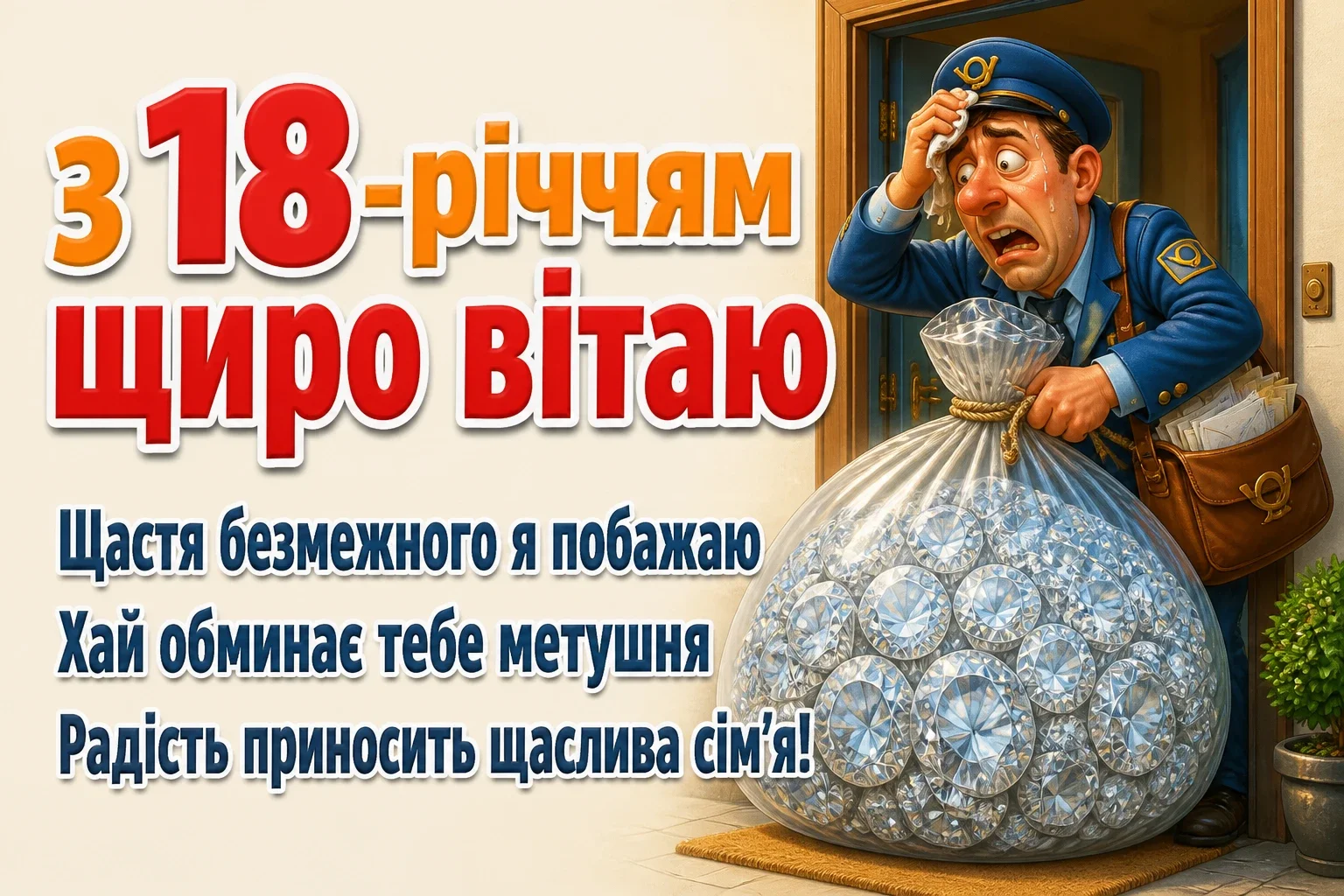 привітання з 18-річчям прикольні привітання з 18-річчям прикольні