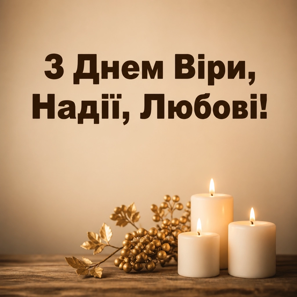 віра надія любов віра надія любов