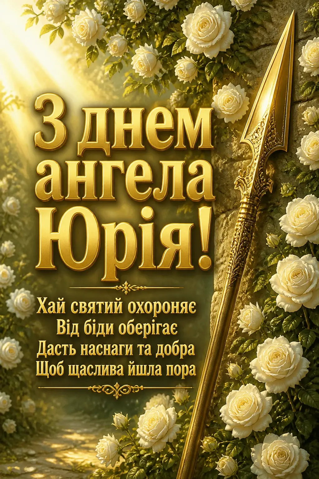 з днем ангела юрія з днем ангела юрія