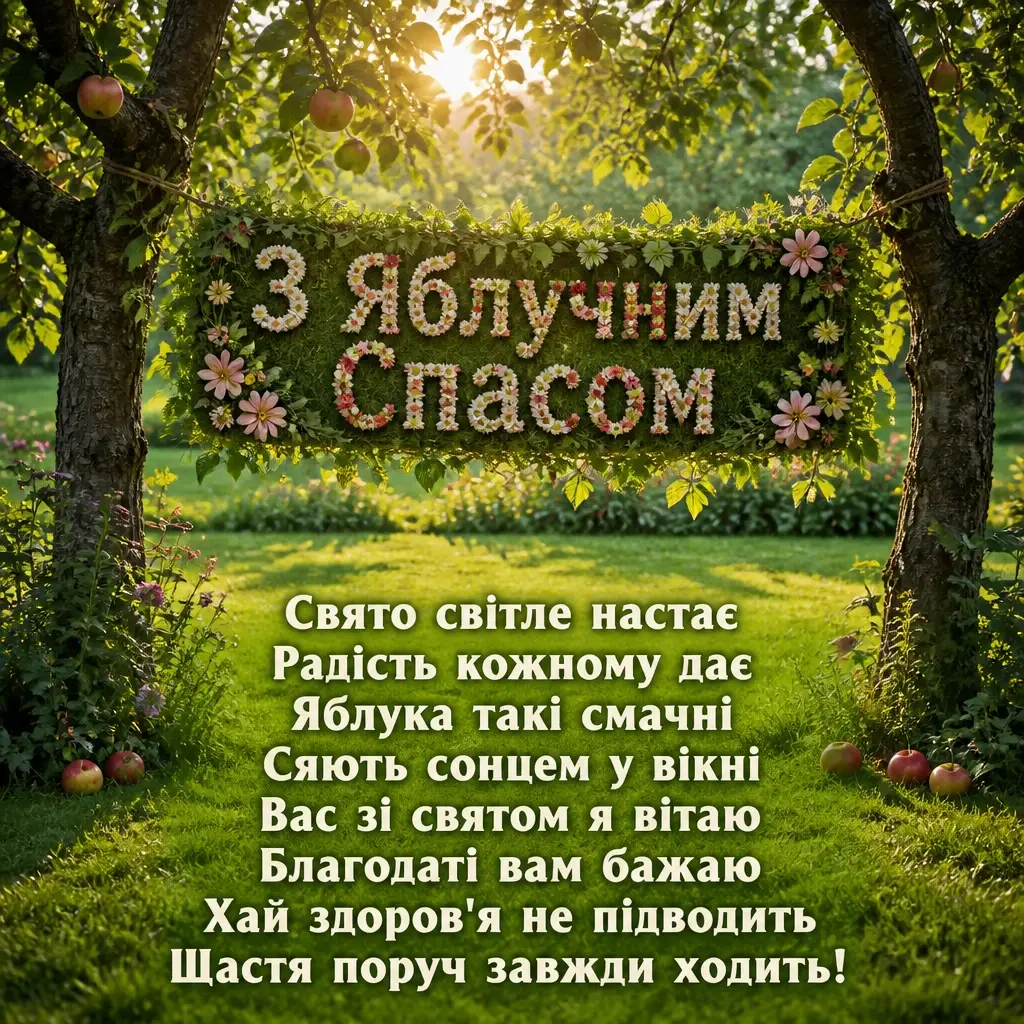 вітання з яблучним спасом вітання з яблучним спасом