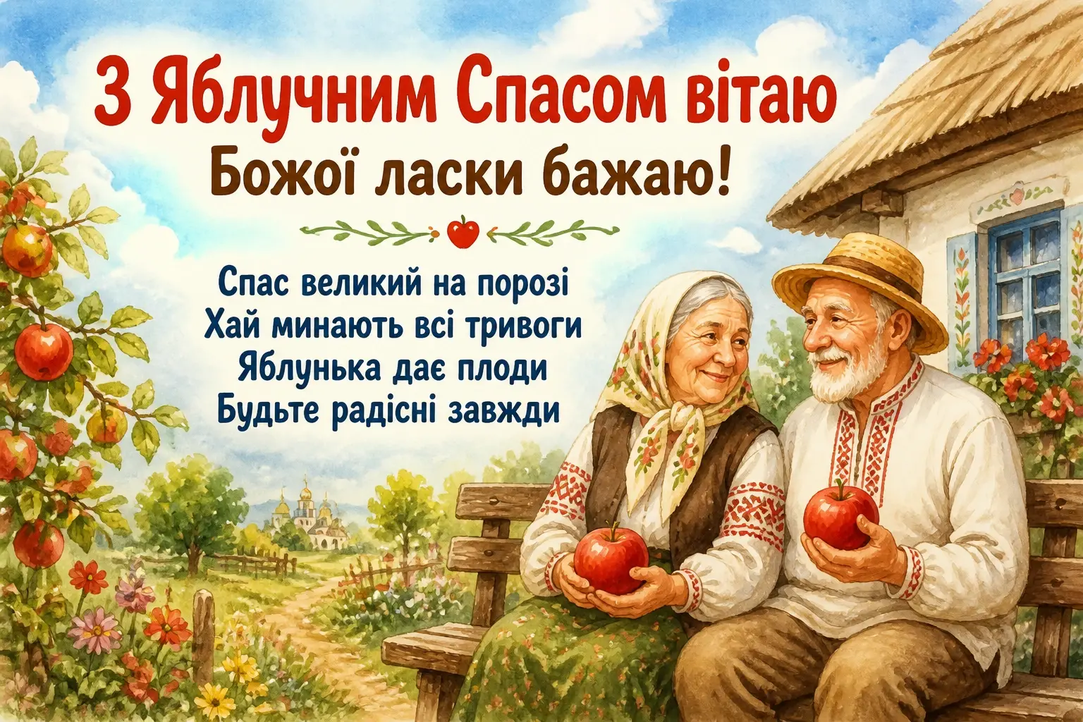 вітання з яблучним спасом вітання з яблучним спасом