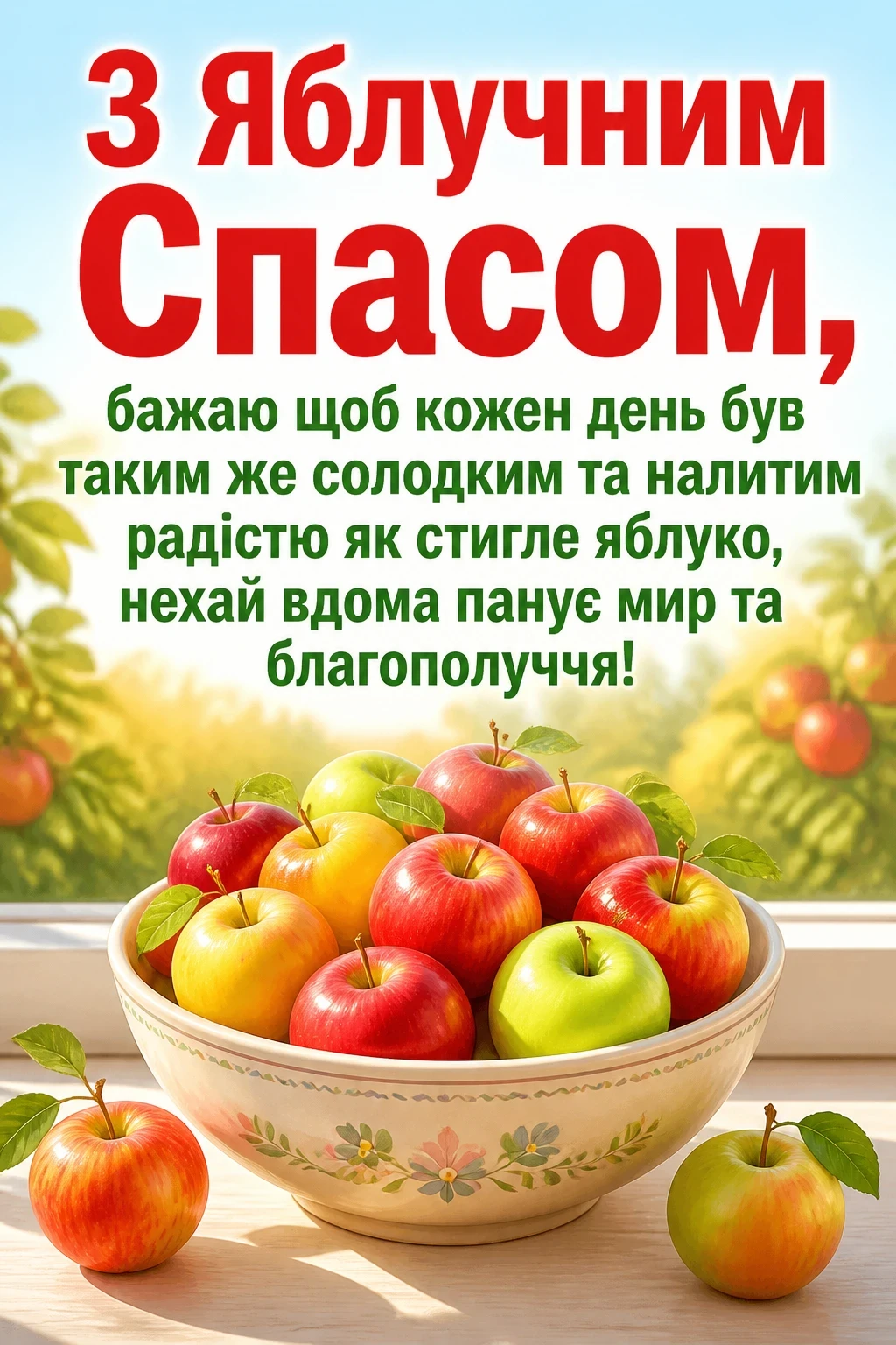 вітання з яблучним спасом вітання з яблучним спасом