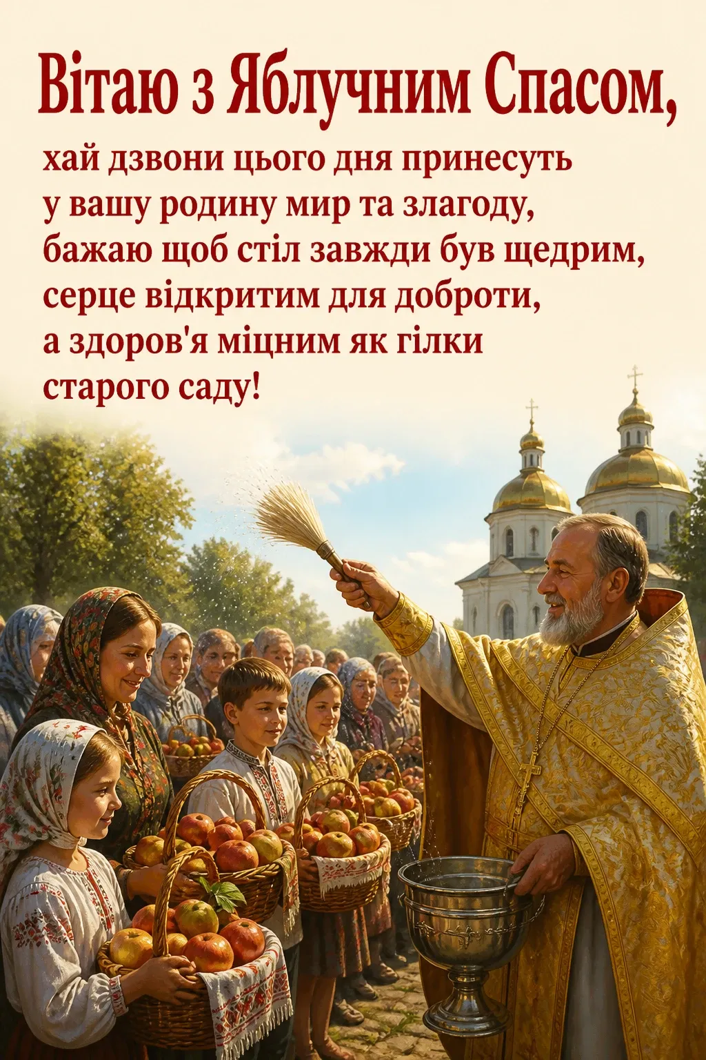 вітання з яблучним спасом вітання з яблучним спасом