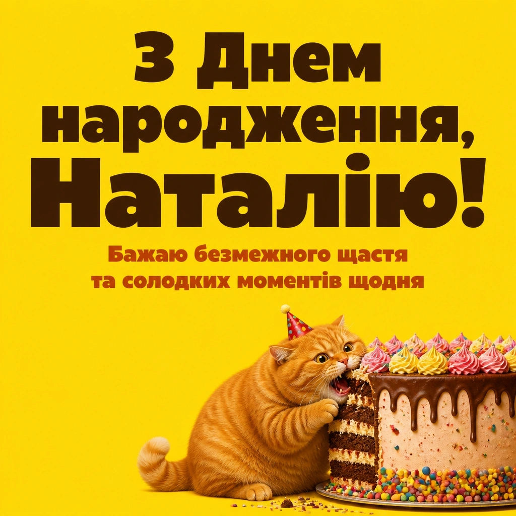 з днем народження наталія з днем народження наталія