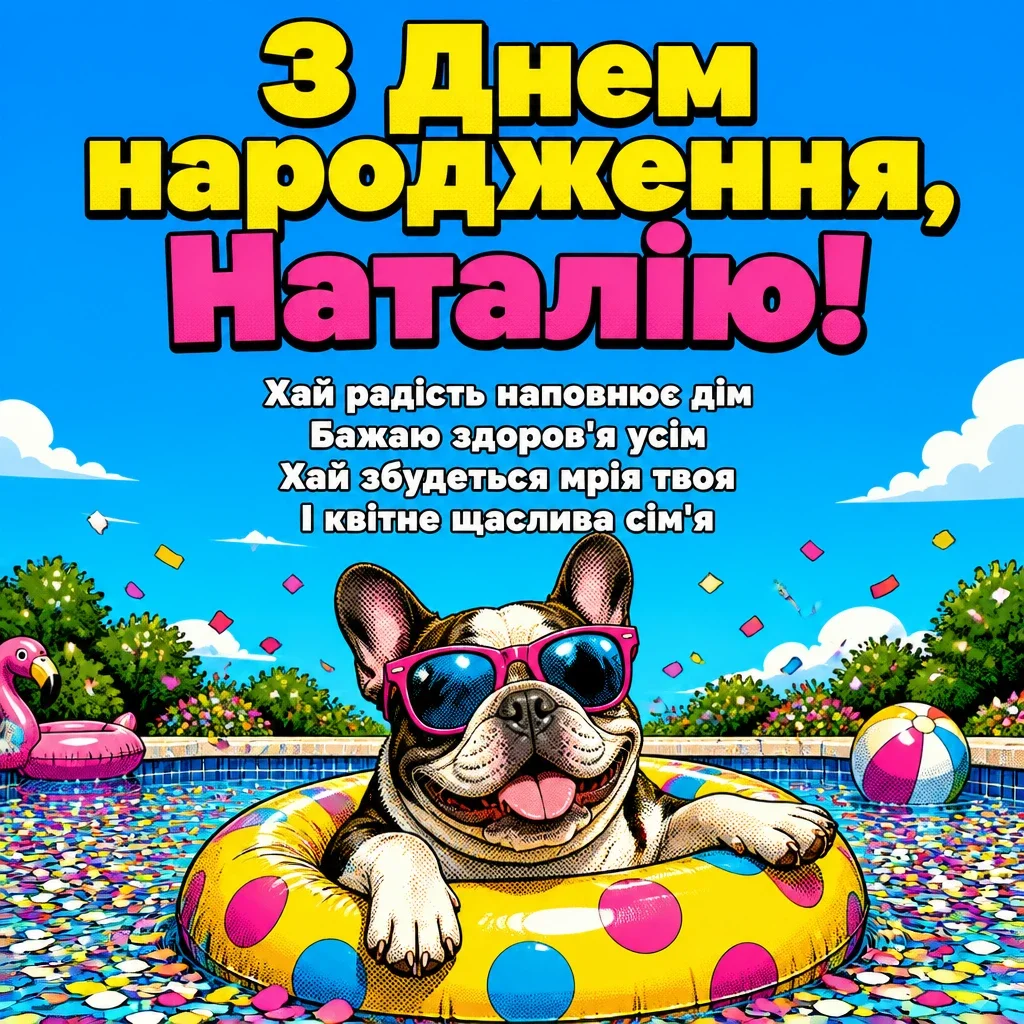 з днем народження наталія з днем народження наталія