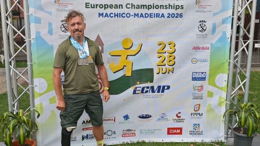 Вінницький ветеран привіз три “срібла” з європейської першості