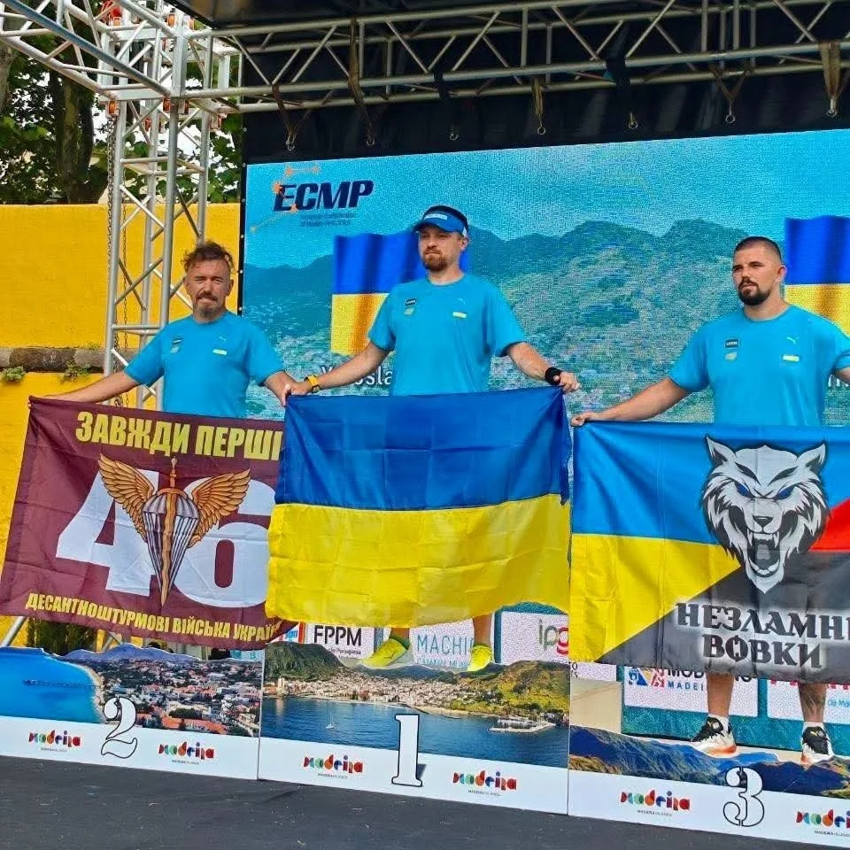 Вінницький ветеран привіз три “срібла” з європейської першості