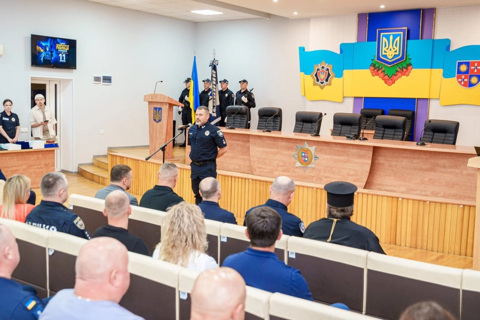Вінниччина вшанувала поліцейських до професійного свята