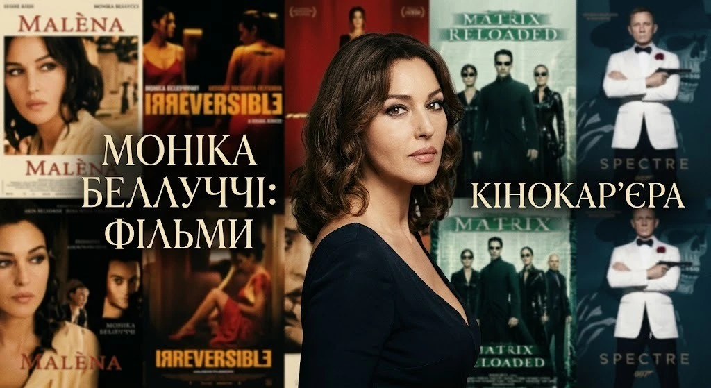 Фільми з Монікою Беллуччі: увесь список